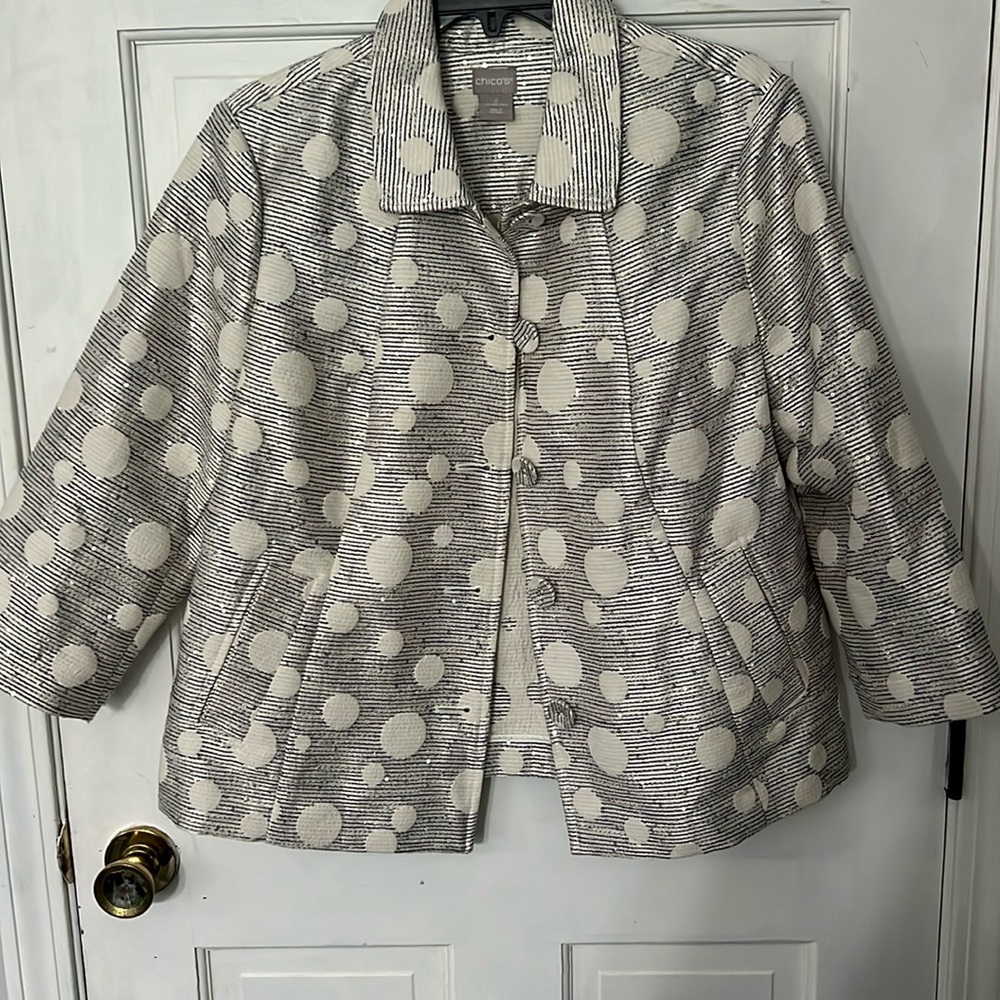 Chicos size 2 dress jacket